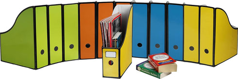 Simple Houseware Magazine File Holder Organizer Box, 12 Pack