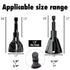 Deburring External Chamfer Tool with Tungsten Carbide Blade, Deburring Chamfering Drill Bit, Quick Release Hex Shank