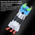 GIFZES 110V 800W Trimmer 1/4" 6 Wood Router Tool Compact Wood Router Tool for Woodworking, Electric Hand with Collets