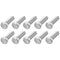 Hex Bolts (1/2-13x2"), 20Pcs 304 Stainless Steel Fully Threaded Hex Head Screws for Furniture Repair, Silver