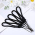 Larrel 5 Pcs Black Anti Theft Phone Strap, Lightweight Portable Mobile Phone Lanyard, Practical Small Keychain Lanyard