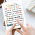 YiKaLus Cute Appreciation Card for Kindest Person, Great Thank You Card with Envelope for Women Men, Sweet Friendship