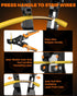 Automatic Wire Stripper, 3 IN 1 Self Adjusting Stripper/Cutter/Crimping Tool for 8-18 AWG Solid and Stranded Wire