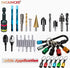 Bit Holder 1/4 inch Hex Shank Screwdriver Bits Holder Extension Bar Keychain Screw Adapter Drill Change Hand-held Screwdrivers Drill Bits Holder Portable (6PCS-B) by FACAINCXS