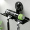 DELITON Suction Razor Holder for Shower Wall, Powerful Suction Hooks for Towel,