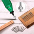 Wood Carving Bits Engraving Router Bit, 20pcs HSS Rotary Burr Set for DIY Woodworking & Carving