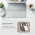 Cute Cartoon Owl Mouse Pad - Retro Personalized Design Vintage Owl Mouse Pads