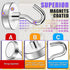 TRYMAG 25 Pack Heavy Duty Magnetic Hooks, 80Lbs+ Neodymium Magnets for Hanging, Toolbox, Grill, Cruise Cabin