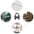 20PCS 1/8 Inch M3 Stainless Steel Wire Rope Cable Clip Clamp