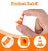 FRCTLNKG 30Pcs 1 Inch Sets Mini Traffic Cones, Plastic Small Orange Cones, Train Scene Cone Party Decorations