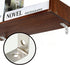 Yamlnke 15 Pack 90 Sets, (15) L Shelf Bracket, Degree Stainless Steel Corner Brace Angle Bracket for Wooden Shelves