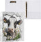 SUABO Dairy Cow 3 Ring Binders, Round Rings Holds 200 Sheets Binders for
