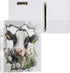 SUABO Dairy Cow 3 Ring Binders, Round Rings Holds 200 Sheets Binders for