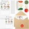 Tenceur 50 Sets Christmas Employee Thank You Gift Card Holder with Envelopes
