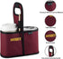 Beautyflier 2 Drink Carrier with Handle for Delivery Reusable Insulated Coffee Cup Carrier Portable Cup Holder