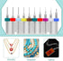 Shank Tungsten Carbide Micro Drill Bits Set, 30 Pcs for PCB Print Circuit Board Jewelry Engraving, 0.1-1.0 mm