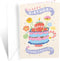 Prime Greetings Birthday Card for Great Granddaughter, Eco-Friendly, Thick Card Stock with Premium Envelope