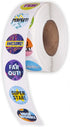 Reward Encouragement Stickers, Motivational Teacher Stickers for School Classroom (1000 CT 1" Circle)