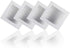8pcs Drywall Patch Kit, 4" x 4" Self Adhesive Aluminum Wall Repair Patches for Drywall Repair