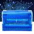 Terminal Block Distribution Box, Din Rail 4-Level Single Phase with Transparent Dust Cover, 125A 500V