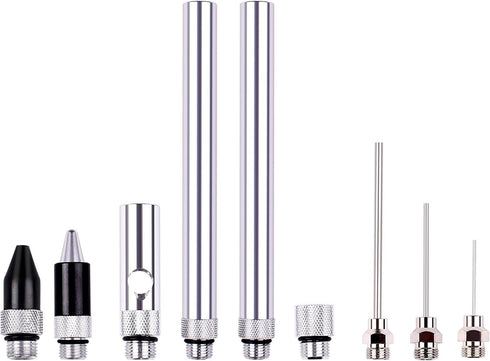 WYNNsky High Flow Air Blow Gun with 9 PCS Blower Tips, 120PSI Working Pressure Air Compressor Accessories Kit