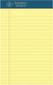 Business Source 5x8 Premium Writing Pad for Note Taking