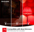 Bulbs Dimmable, 642nm Bulb 100% A19 60W 9W E26 2 Pack TJOY Red Light for Sleep Red Led for Melatonin Promoting, Blue