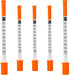1ml Syringe with 30Ga 5/16 Inch Needle, Sterile Individual Packaging for Lab Dispensing, Pack of 100