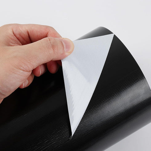 Duct Tape Black Wide Roll, Heavy-Duty Industrial Strength 12 inches x 55 Yards, Waterproof, No Residue