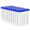 SimPure Centrifuge Tubes 15mL, Sterile 50 PCS, Polypropylene, Leak-Proof Screw Caps, Non-pyrogenic