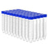 SimPure Centrifuge Tubes 15mL, Sterile 50 PCS, Polypropylene, Leak-Proof Screw Caps, Non-pyrogenic