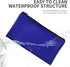XINGXINRONG Bag,5 Pack Wallet,Cosmetics,11x6 inch Bank Leatherette Security Deposit Bags Utility Zipper Bags for Tools