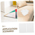 12pairs Homoyoyo Self-Adhesive Hook and Tapes for Fixing Installation Versatile Double-Sided Adhesive Strips for Home