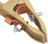 Fafeicy Welding Ground Clamp - Brass Material A Shape Ground Clamp for Welding Machine in Shipyards, 500A