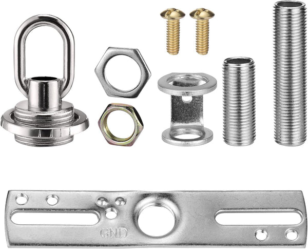 Canomo Light Fixture Cross Bar Kit 1/4 IP Center, Lighting Cast Screw