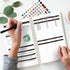 Account 5.5" 8.5", Budget Planner Book Monthly Expense Tracker, Saving & Debt Tracker, Monthly Budget Review x Control