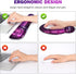 Gaming Mouse Pad, Large Desk Mat, 4in1 XXL Mousepad with Keyboard Wrist Rest, Mouse Wrist Rest, Coaster Set