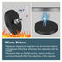 6Pcs 30LBS M5 1.69 Inch DIYMAG Rubber Coated Magnets, Adhesive Power Anti-Scratch Neodymium Large Magnet Base