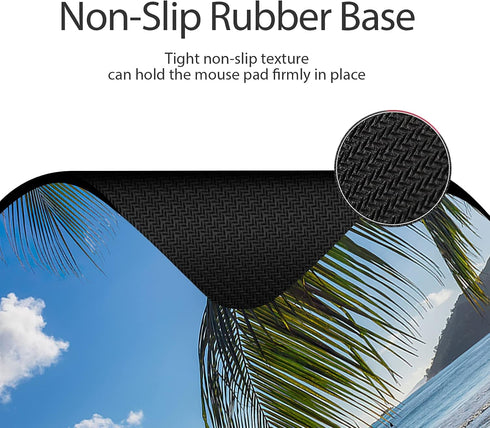 GZXHS 5x6inches Small Mouse pad mall, only Takes up Mouse Space, Mini Travel Carry Washable Non-Slip Rubber Base