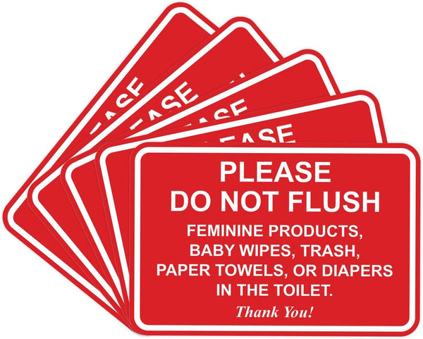 All Quality Classic Framed Please Do Not Flush Thank You Bathroom Etiquette Sign -