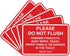All Quality Classic Framed Please Do Not Flush Thank You Bathroom Etiquette Sign -