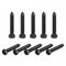 uxcell Hex Lag Screws 1/4" x 1-1/2" Carbon Steel Phillips Head Self-Tapping Bolts for Deck Building, 25pcs