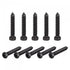 uxcell Hex Lag Screws 1/4" x 1-1/2" Carbon Steel Phillips Head Self-Tapping Bolts for Deck Building, 25pcs
