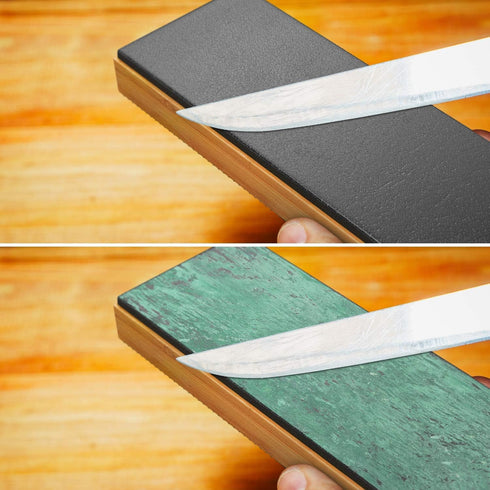 Sharp Pebble Premium Leather Strop for Knife Sharpening with Polishing Compound - Sharpening Strop for Knives, Straight