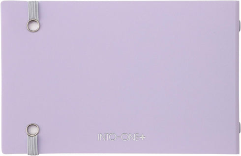 Maruman FM63-30 Mini Size Loose Leaf Binder, Light Purple, Into One Plus, 5 Holes