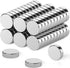 220 Pcs Small Neodymium Magnets, 2mm Rare Earth Heavy Duty Magnets for Whiteboard DIY Building Craft, Office Magnets