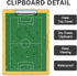 Rimilak Plastic Clipboard with Storage, Yellow, High Capacity Nursing Clipboards with 2 Storage Cases for Work School