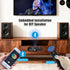 Hosyond D800 2.1 50W2 100W Bluetooth Receiver Amplifier Channel + Subwoofer, Hi-Res Audio Class D Amp with USB/AUX/USB