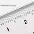 Film Flexible Ruler, 4 Inch, 0.1mm Scale, Transparent PET Plastic Folding Straight Ruler Measuring Tool for Factory