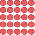 PATIKIL 35mm 1-1/2" Red Plastic Round Book Binding Discs, 33 Pcs for DIY Notebook Planner